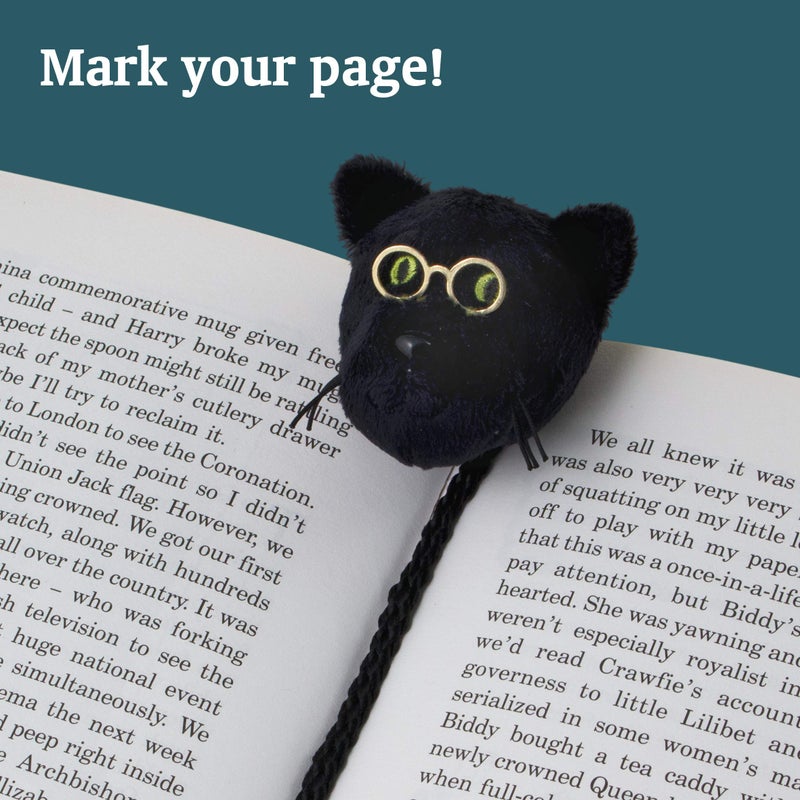 IF Book-Tails Bookmark - Black Cat - Image 3